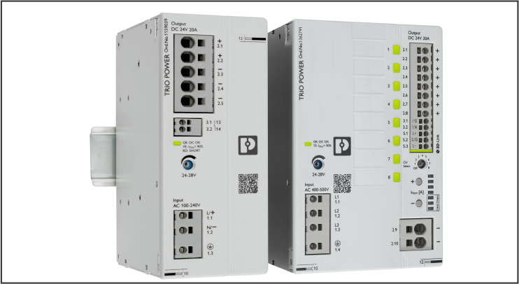 TRIO POWER 3rd Generation – Power supplies with integrated circuit breaker